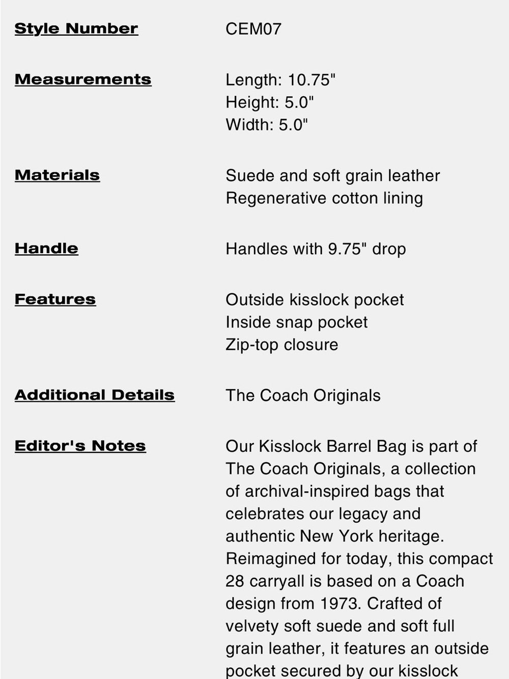 Coach Suede Tan Barrel 28 Shoulder Bag with Gold Hardware - Picture 4 of 5
